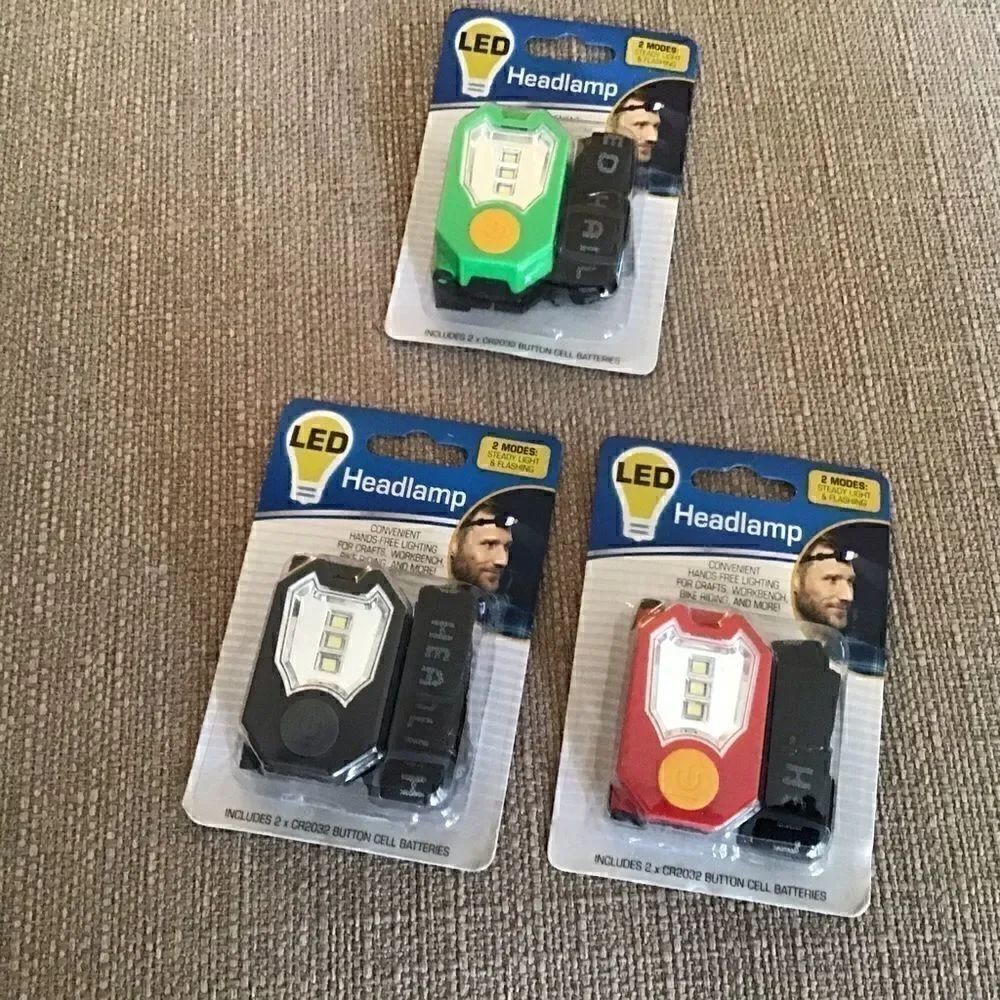 LED Headlamps 3 pack bundle. - Picture 3 of 6